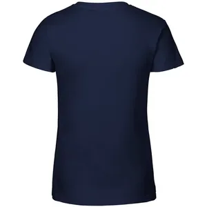 Camiseta de cuello en V para mujer, merchandising sostenible - Product Image 2
