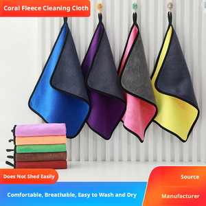 Serviette en microfibre fine à séchage rapide avec logo personnalisé pour l'entretien des accessoires intérieurs de voiture, 80% polyester 20% polyamide, tissu de polissage - Product Image 2