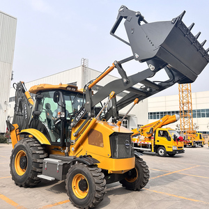 High Load Moment Diesel Engine Mini <b>Backhoe</b> <b>Loader</b> <b>Tractor</b> for Construction - Product Image 1