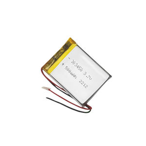 303450锂聚合物电池<span class=keywords><strong>3</strong></span>.7V 500毫安时LP303450锂锂聚合物电池Akku - Product Image 3