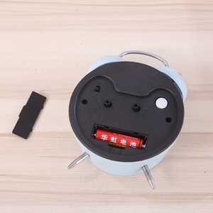 Top bán 4 inch kim loại ngủ đồng hồ báo thức với kim hiển thị tùy chỉnh bảng nhắc nhở đồng hồ báo thức - Product Image 4