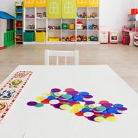 Vente en gros de jetons de comptage de compteurs personnalisés, marqueurs en plastique, couleurs transparentes mélangées pour jetons de bingo, jetons de jeu