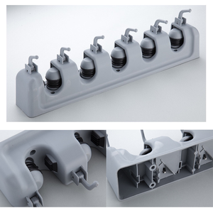 Porta scopa e scopa in plastica per montaggio a parete per accessori <span class=keywords><strong>da</strong></span> cucina ordinati - Product Image 2