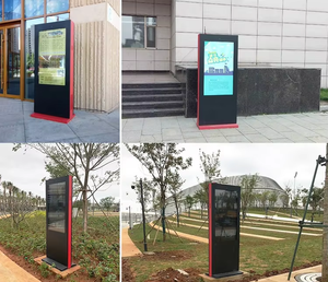 ป้ายสัญลักษณ์โฆษณาตั้งพื้นแบบบางเฉียบ | ขับออกไปทางกลางแจ้งผ่านจอแสดงผลเมนูบอร์ดพร้อมระบบอัพเดทระยะไกล - Product Image 6