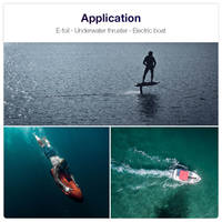 Papan Selancar Listrik Hydrofoil 50kg Motor Brushless BLDC ESC Konstruksi Magnet Permanen Thruster Bawah Air Peralatan Rumah Tangga