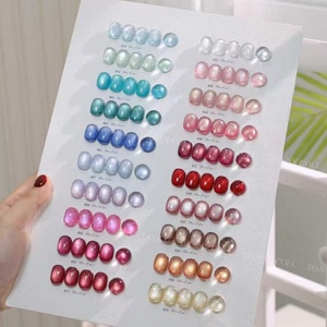 DANNY COLL Hot Sale 60 Color Uv <b>Nail</b> Art <b>Gel</b> <b>Set</b> Environmental Protection Plant Cat Eye <b>Nail</b> Polish Distribution Display Board - Product Image 6