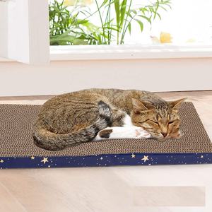 Papan Garukan Kucing Pawise Berbagai Ukuran, Kardus Bergelombang untuk Dalam Ruangan, Tahan Lama, Ramah Lingkungan, Kardus Kepadatan Tinggi - Product Image 6