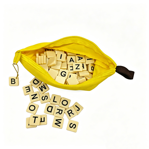 Tuiles en mélamine personnalisées pour jeu de société éducatif de 120 pièces, lettres et mots anglais, accessoires pour jeux de société familiaux - Product Image 5