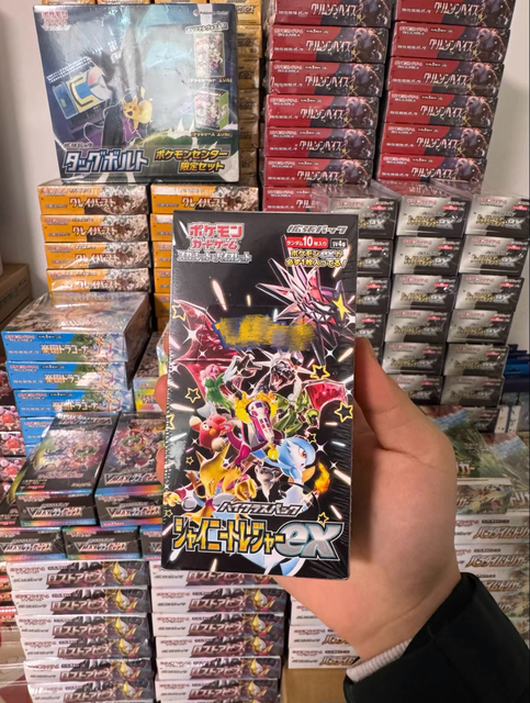Sealed Box PTCG Pokemond Japanese Version SV4a Shining Treasure EX Trading and Collecting Card Gift Box