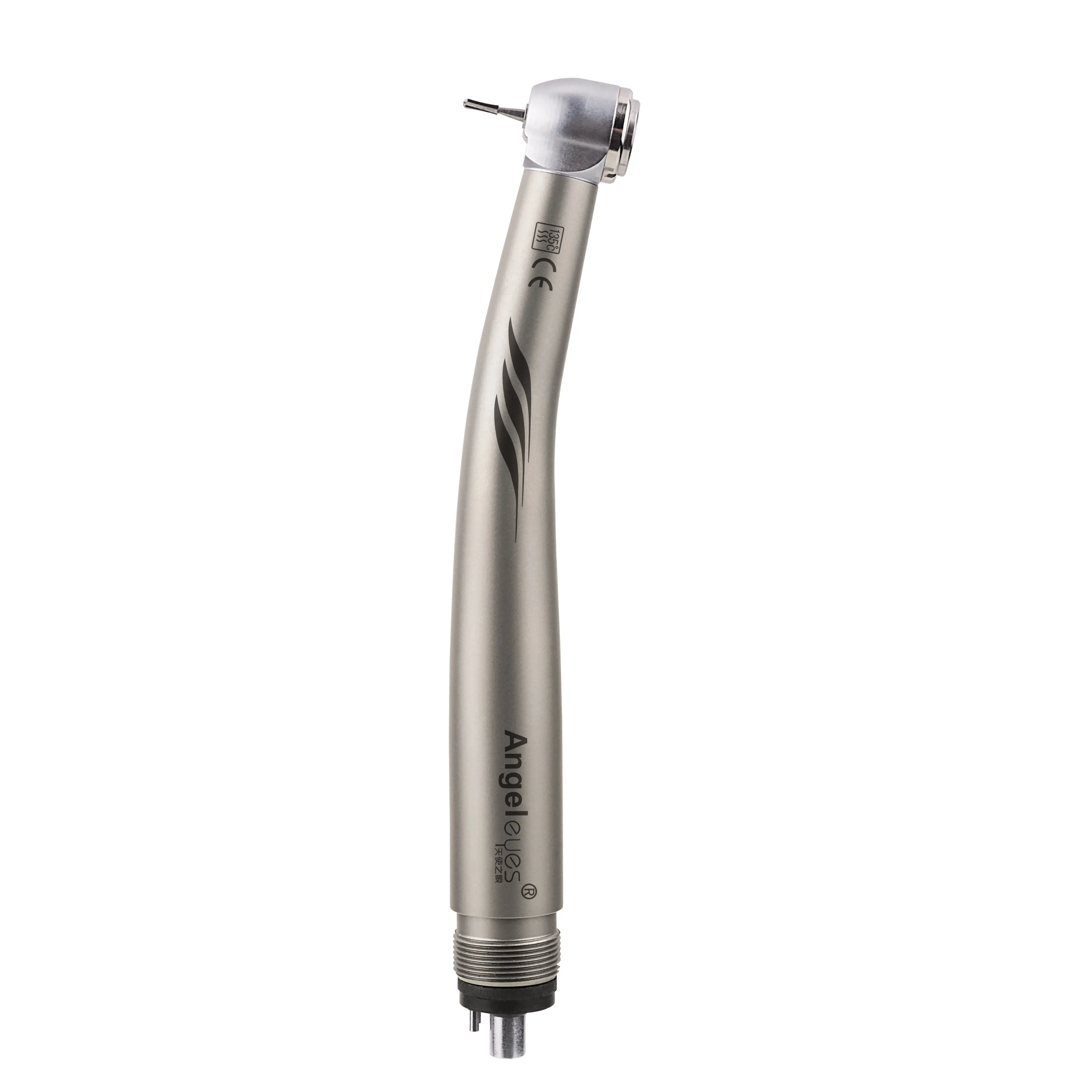 Roestvrij Stalen Body Met Beste Keramische Lager Schoon Hoofd Hand Stuk Dental High Speed Air Turbine Foshan