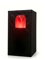 Nouveau Pod de Sauna Infrarouge Portable Carré à Chaleur Sèche Certifié Haute Température pour la Récupération et le Bien-être à Domicile et la Récupération Sportive Facile