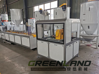 Extrudeuse WPC Greenlandplast SJSZ65/132, machine de fabrication de terrasses en WPC, machine composite bois-plastique