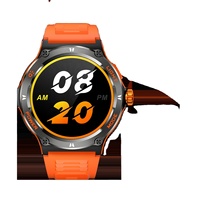 Reloj Inteligente Deportivo KT76 con Pantalla Completa de 1.53 Pulgadas, Correa de Silicona, Asistente de Voz con IA, SOS, GPS, Monitor de Sueño, Resistente al Agua IP68, 500mAh