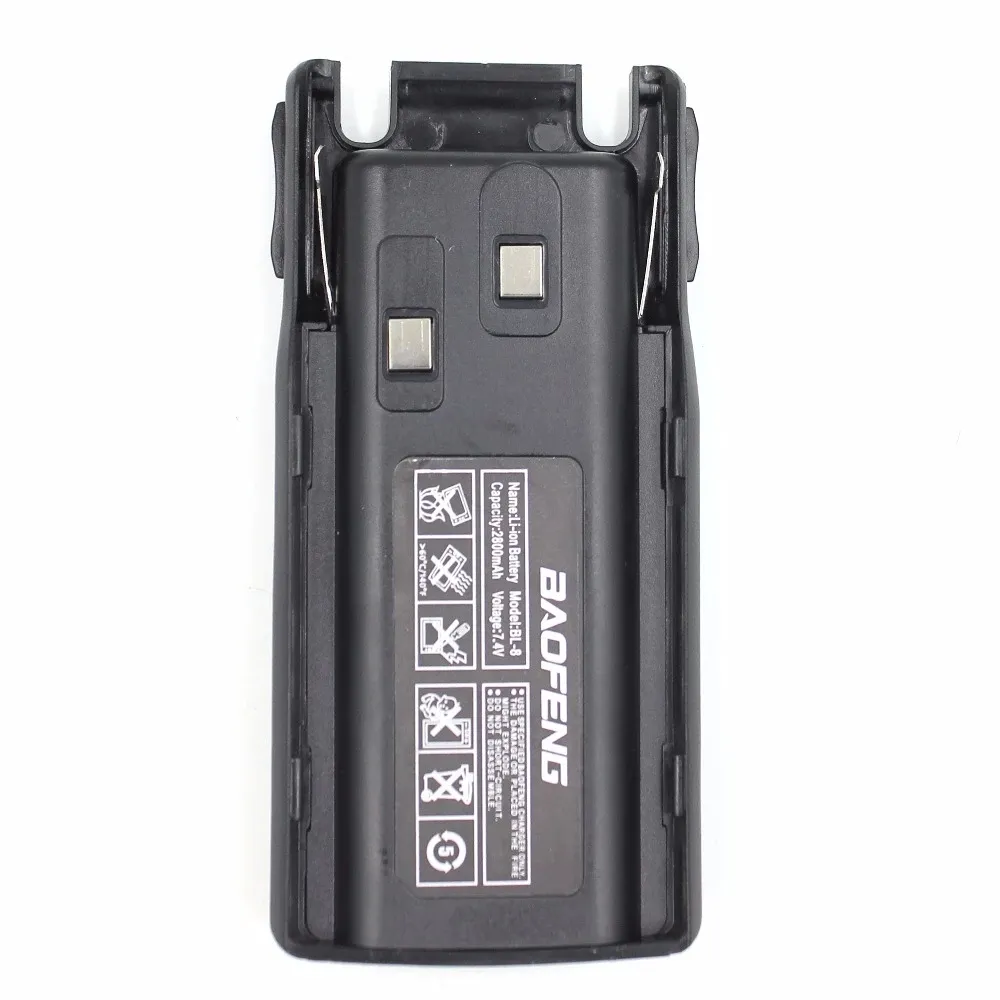 Baofeng UV-82 UV82 dual band иди и болтай walkie talkie батарея 2800 мАч