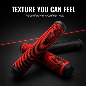 Poignées de guidon de vélo BMX antidérapantes en TPE de 165 mm, confortables et texturées, 11 couleurs, vente en gros - Product Image 2