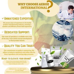 Capsules extra-fortes d'Ashwagandha de complément alimentaire de marque privée du fabricant indien