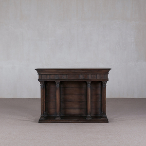 Tavolo Console in Legno Massello Serie Raphael, Stile Piedistallo Antico per Soggiorno o Hotel, Arredamento per la Casa - Product Image 1