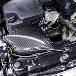 ชุดระบบท่อไอดีเย็นสำหรับ BMW 1 2 3 4 N20ชิ้นส่วนยานยนต์คาร์บอนไฟเบอร์ - Product Image 5