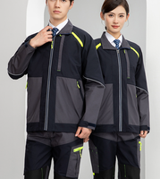 Vêtements de travail anti-déchirure personnalisés avec logo pour hommes, printemps et automne, résistants à l'usure, pour l'exploitation minière, la construction, les électriciens