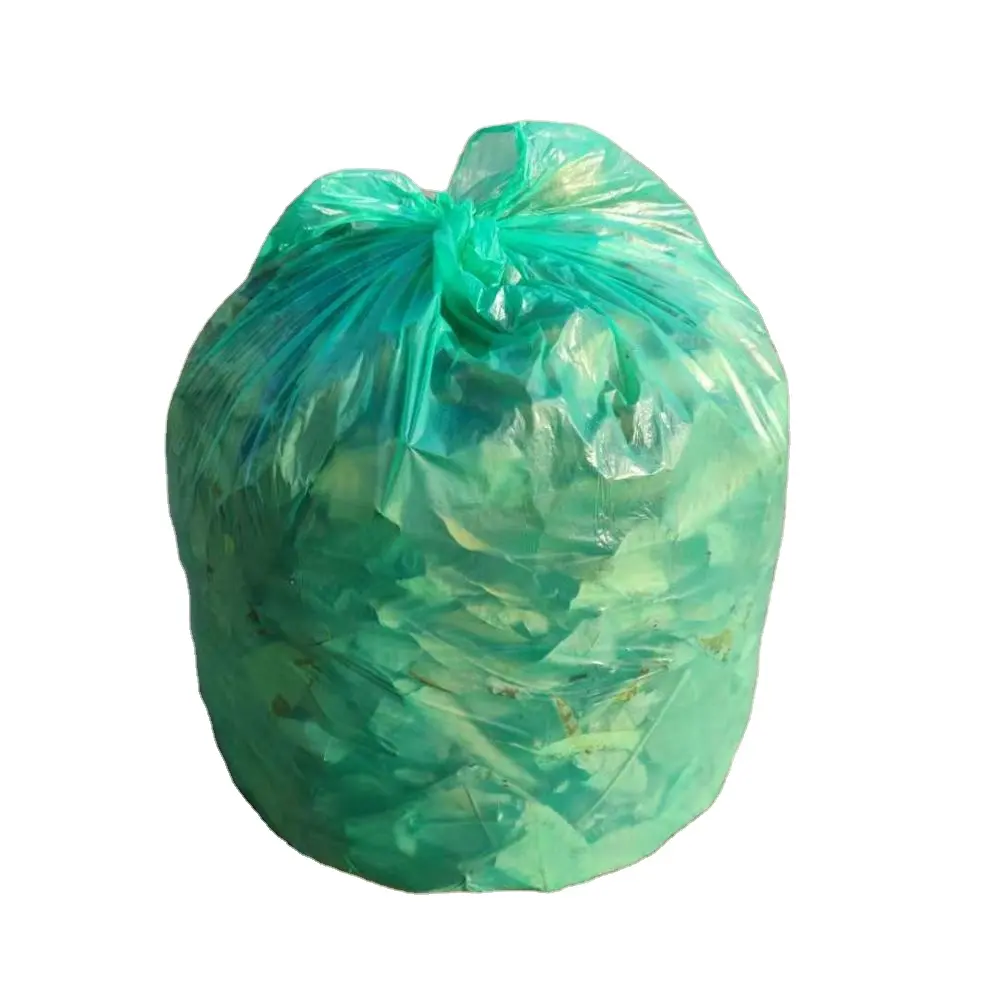 70*110センチメートルWholesale Black Dustbin 100% Biodegradable Heat Seal Bin Line Large Waste Trash Big Size Plastic Garbage Bag