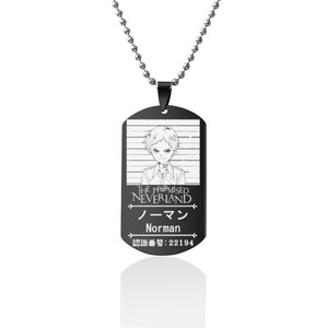 Anime Game <span class=keywords><strong>The</strong></span> Promised <span class=keywords><strong>Neverland</strong></span> Colliers <span class=keywords><strong>Emma</strong></span> Halloween Mode Homme Femme Cosplay Accessoire Cadeaux - Product Image 3
