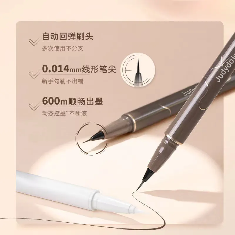Precise portray liquid eyeliner Waterproof and sweat-proof Lasting without taking off makeup OEM Custom liquid eyeliner pencil