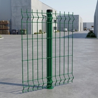 Panneau de clôture 3D prégalvanisé en treillis soudé pour la sécurité des jardins et la protection périmétrique