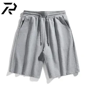 Shorts de corrida unissex de algodão, personalizado, estilista, esportiva, para academia, fitness, verão, suor, para homens