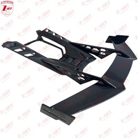 Z-ART Trockener Kohlefaser-Heckflügel-Kit für Lamborghini Revuelto Prepreg Kohlefaser-Heckflügel + Motorhaube für Revuelto