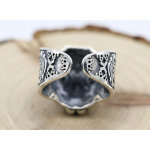 แหวนเงินแท้ S925 ลายปี่เซียะนำโชค ดีไซน์เปิด<span class=keywords><strong>วง</strong></span> แฟชั่นจีน เครื่องประดับนำโชคสุดฮิต - Product Image 4