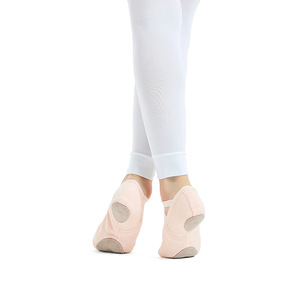 Calcetines de baile para adultos y niños, leggings finos de nueve puntos, licra 60D de color sólido para práctica y exámenes de ballet - Product Image 1