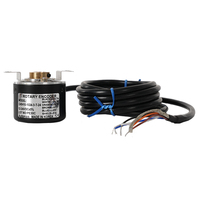 Encodeur rotatif AUTONICS E40H10-1024-3-T-24 1024P/R à arbre creux avec sorties A/B/Z 24V DC