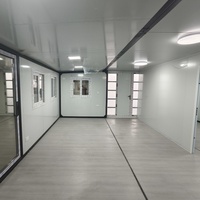 Maison préfabriquée extensible de 40 m², appartement mobile pliable avec design écologique