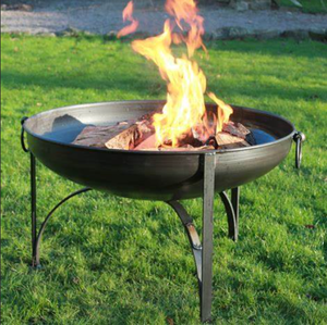 Garden <strong>Outdoor</strong> Fireplace Corten Steel <strong>Fire</strong> Pit BBQ <strong>Table</strong> - Product Image 3
