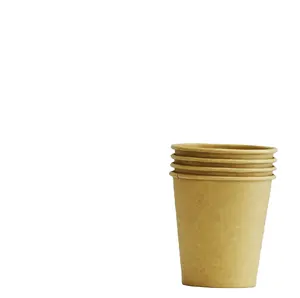 高品质一次性波纹咖啡杯盖厂家热卖单壁纸杯可生物降解回收冲压