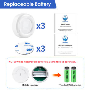 DX-CP28 BLE 5.1 eddystone beacon 3 ~ 5 yıl hayat kolay değiştirme düğmesi lityum piller mesaj itme Bluetooth işaret - Product Image 6