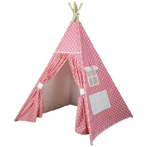 Tienda tipi de juegos para niños, carpa India grande de lujo para interiores