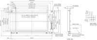 WISETIP VG240X128B Hochwertiges LCD-Panel Zuverlässiges LCM-Modul 5V Einzelstromversorgung 1/128 Duty Cycle 132x76mm Betrachtungsbereich