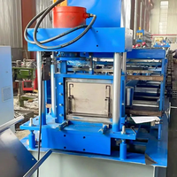 Machine de formage de poutrelles en CZ durable, PLC, haute productivité, rouleaux en acier GCr15 renforcés