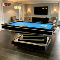 Table de billard sur mesure, vente directe d'usine, billard américain, snooker, table de billard moderne de luxe 9ft 8ft 9ft en pierre