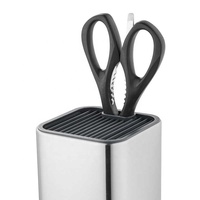 Seau De Stockage Insert En Acier Porte-Couteau En Acier Inoxydable Cuisine Planche À Découper Fournitures Italien Porte-Couteau Titulaire