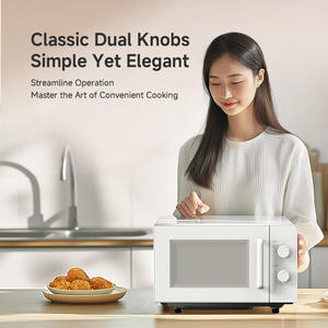 Parrilla incorporada 3 en 1 1150W 20l Convección inteligente Restaurante barato y comercial 20l Horno de <span class=keywords><strong>microondas</strong></span> de aire caliente blanco digital Hogar - Product Image 3
