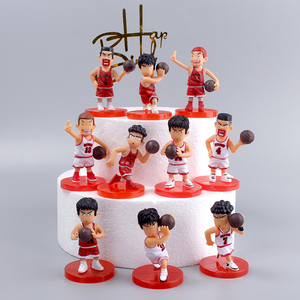 Figuras DE ACCIÓN DE <span class=keywords><strong>Slam</strong></span> Dunk, modelo de PVC, jugador de baloncesto, decoración de escritorio de coche coleccionable - Product Image 4