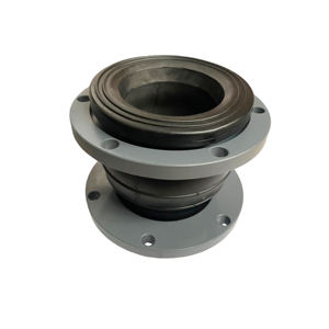 Direktverkauf ab Werk Hochdruck-Flexibler Doppelkugel-Gummiverbinder Flansch Einzelkugel Flexibler Gummi-Dehnungsausgleicher - Product Image 2