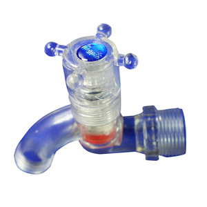Connecteur en plastique Iegp de 25 mm de diamètre, bleu, robinet réglable pour raccords de conduites d'eau - Product Image 1