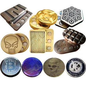 Factory Custom Bewerking Metalen Edc Lucky Uitdaging Zorgen Coin