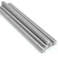 Different Sizes m18 M24 M30 M33 M38 304l 316 Solid Stud Bolt Full Threaded Rod