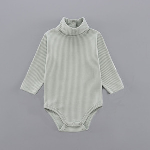 Mameluco de Bebé Unisex 100% Algodón, para Otoño, Invierno y Primavera, con Botones Traseros y Cuello Alto, para <span class=keywords><strong>Recién</strong></span> Nacidos - Product Image 3