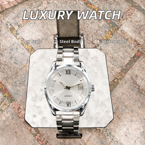 Montre mécanique automatique tourbillon de luxe pour homme en acier inoxydable de haute qualité, multifonction, <span class=keywords><strong>calendrier</strong></span>, 40 mm, acier 316, étanche - Product Image 3