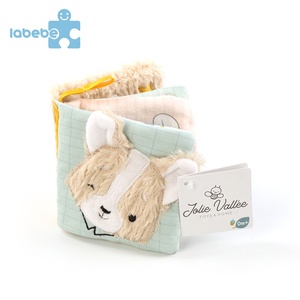 Nuovo Design Morden tessuto copertina rigida Trendy Soft Book peluche giocattoli educativi libro di stoffa animale per bambino - Product Image 2